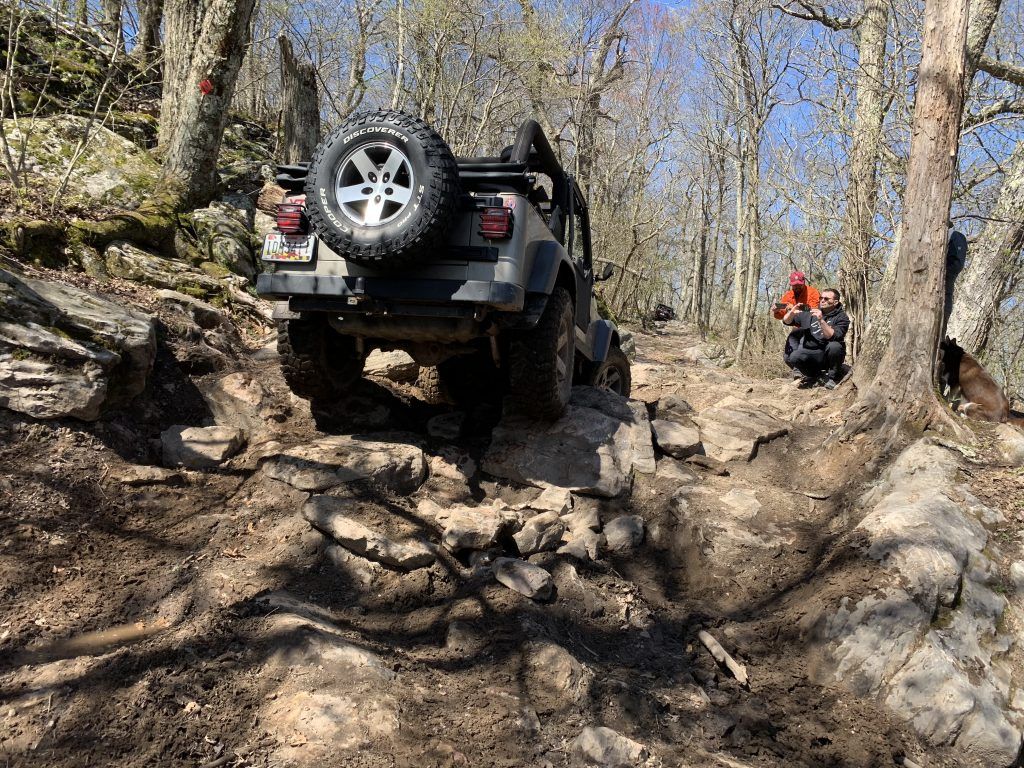 Potts Mountain Jeep Trail April 27th, 2019